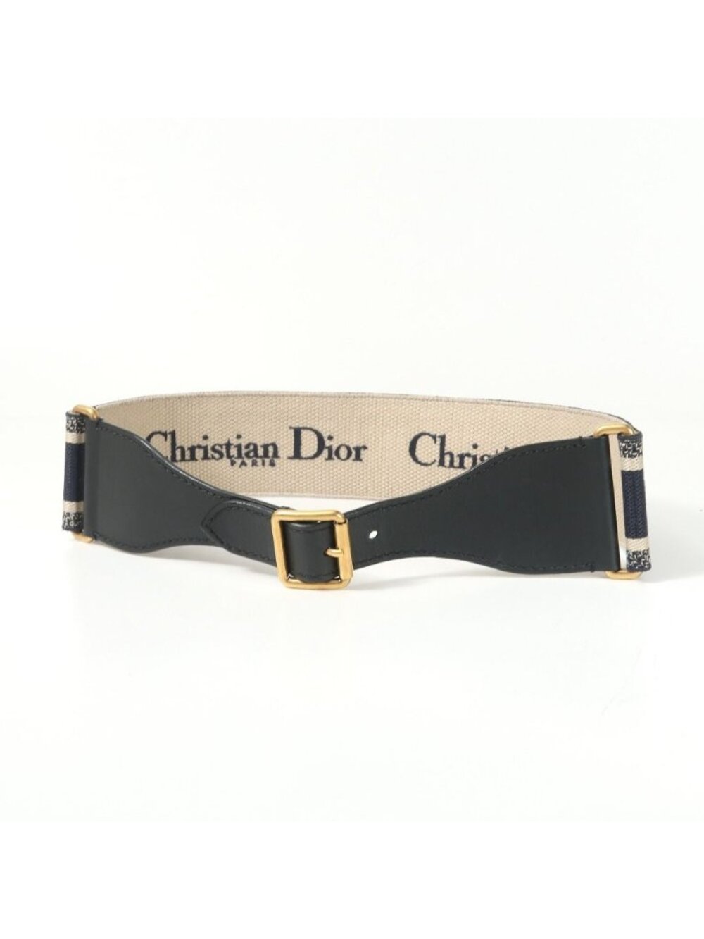 Dior Belt 75 Logo Embroidery - Picture 2 of 8